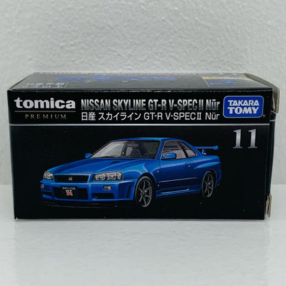 【中古】 1/62日産スカイラインGT-RV-SPECIINur(ブルー)「トミカプレミアム11」【飾磨店】
