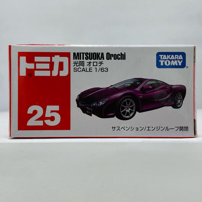 【中古】 1/63光岡オロチ(パープル/赤箱/ベトナム製)「トミカNo.25」