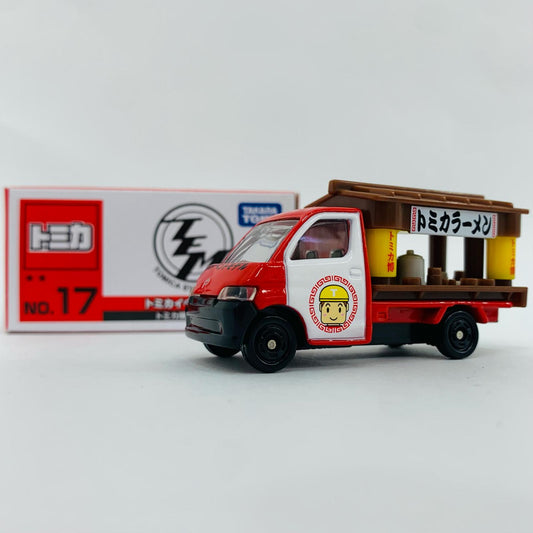 【中古】 1/64トヨタタウンエーストラックトミカ博ラーメン屋台(レッド×ホワイト×ブラウン)「トミカイベントモデルNo.17」