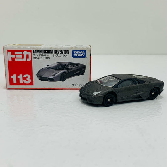 【中古】 1/65ランボルギーニレヴェントン(グレー/赤箱)「トミカNo.113」