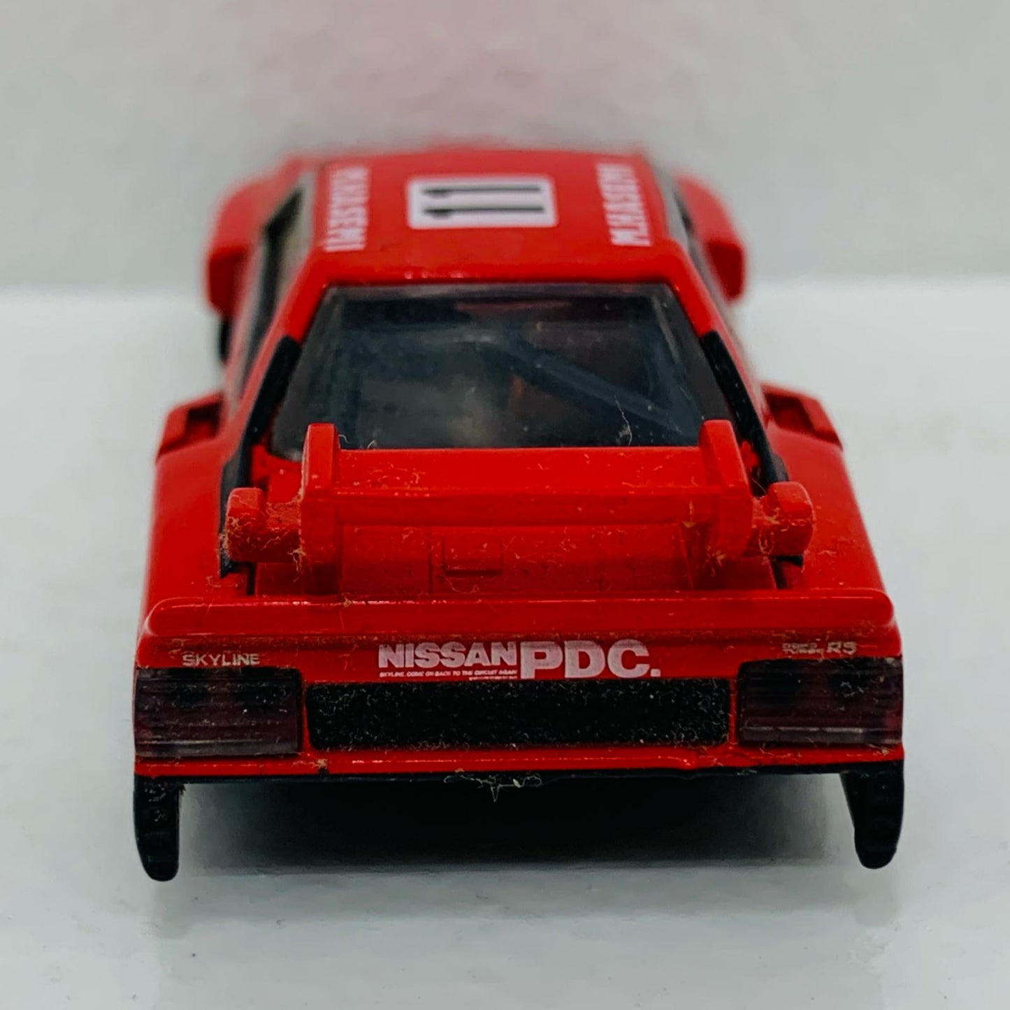 【中古】 1/67スカイラインターボスーパーシルエット(レッド×ブラック)「トミカプレミアム01」