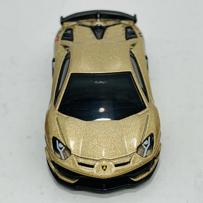 【中古】 1/68ランボルギーニアヴェンタドールSVJ(ゴールド)「トミカ」7億台突破記念ありがとうキャンペーン配布品