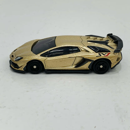 【中古】 1/68ランボルギーニアヴェンタドールSVJ(ゴールド)「トミカ」7億台突破記念ありがとうキャンペーン配布品
