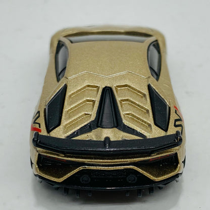 【中古】 1/68ランボルギーニアヴェンタドールSVJ(ゴールド)「トミカ」7億台突破記念ありがとうキャンペーン配布品