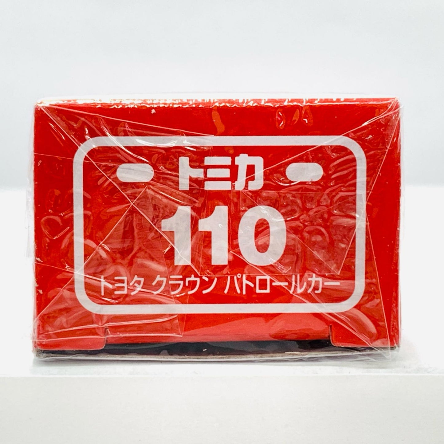 [Used] 1/69 Toyota Crown Patrol Car #110 (White x Black / Red Box) "Tomica No. 110"