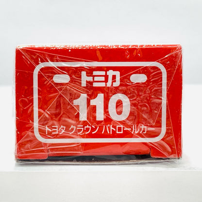 [Used] 1/69 Toyota Crown Patrol Car #110 (White x Black / Red Box) "Tomica No. 110"