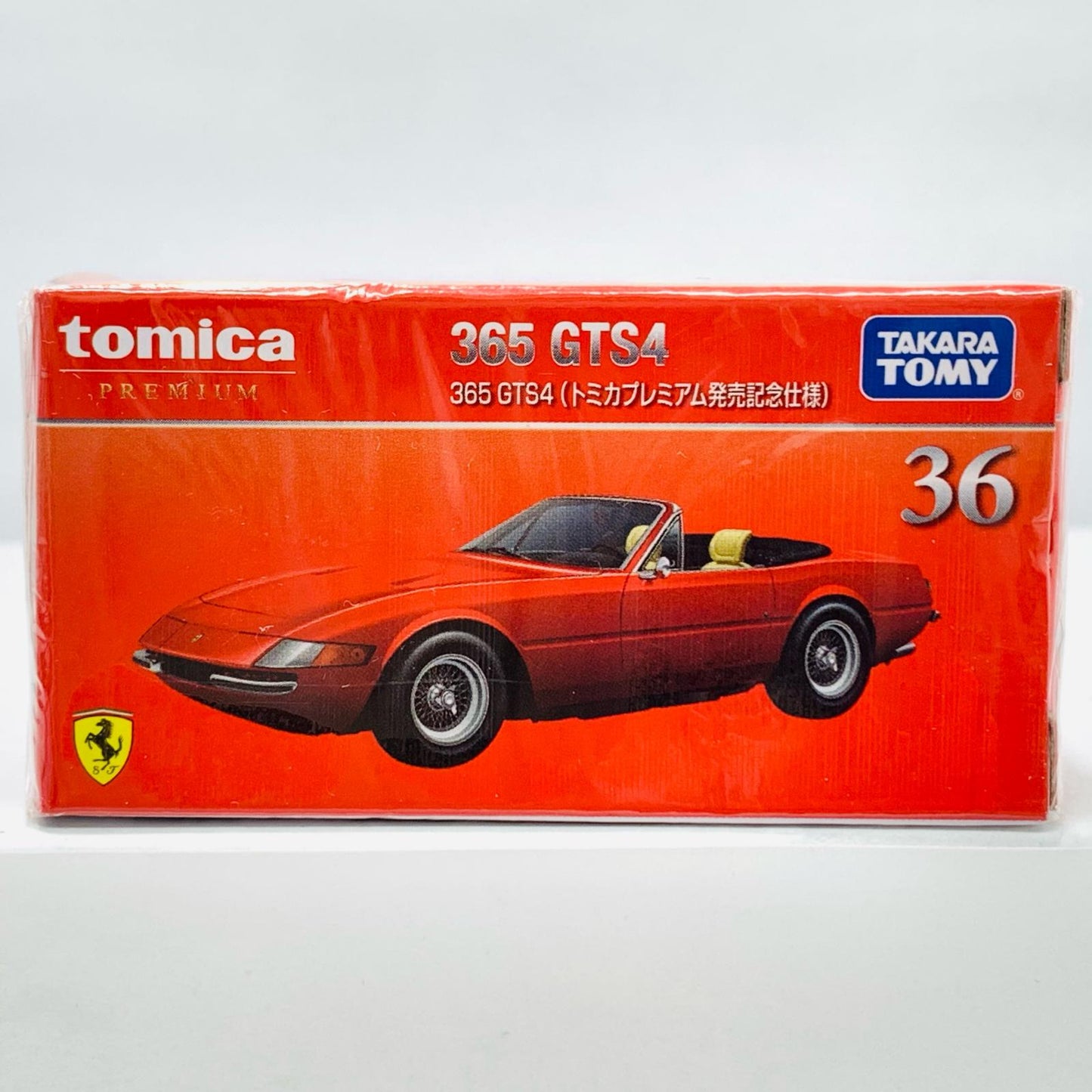 Used: 365GTS4 Tomica Premium Release Commemorative Edition "Tomica Premium 36"