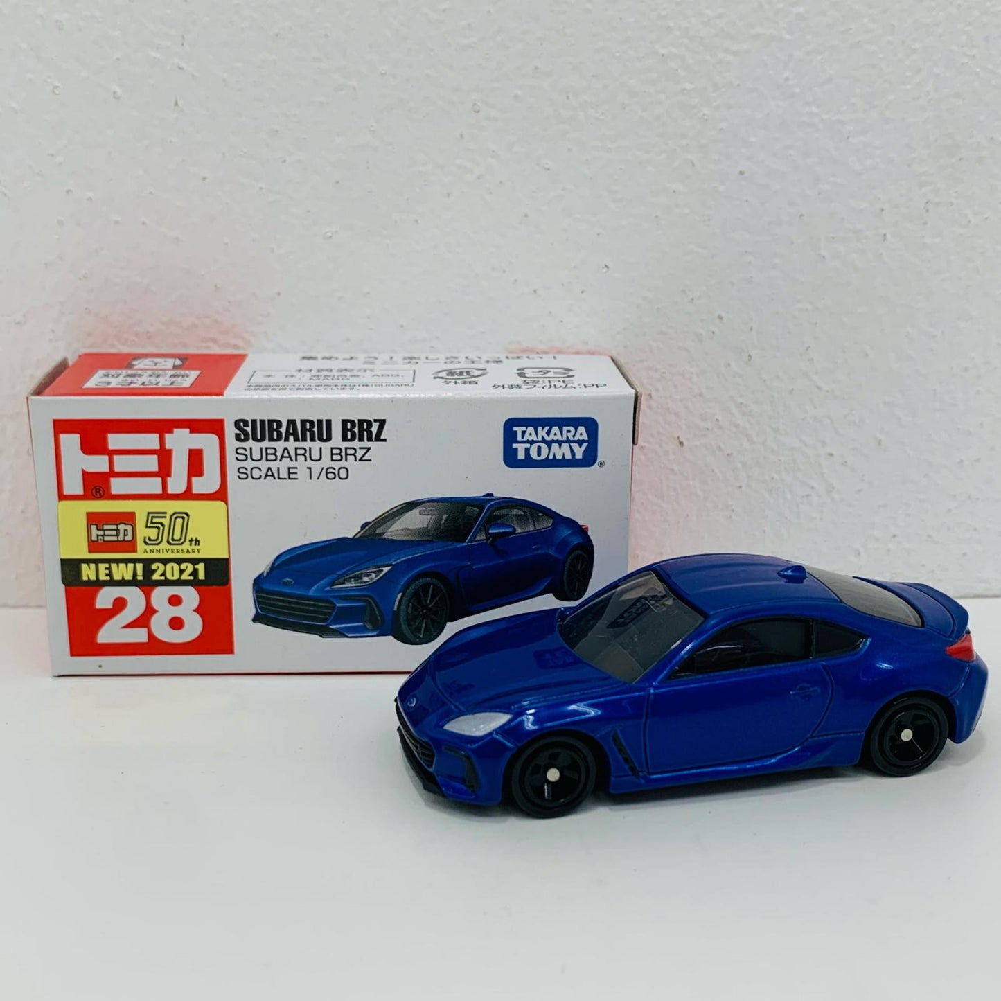 【Used】 SUBARU BRZ (Red Box) "Tomica No. 28"