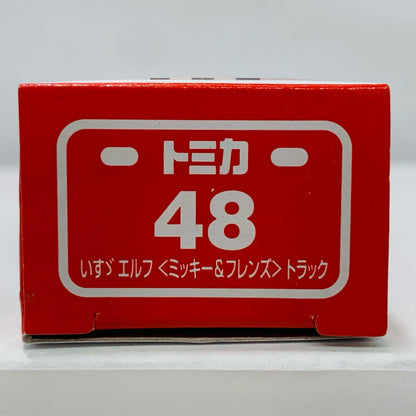 [Used] Isuzu Elf <Mickey & Friends> Truck (Red Box) "Tomica No. 48"