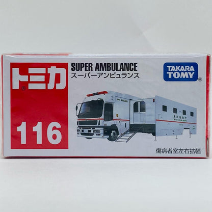 【Used】 Super Ambulance (White/Red Box) "Tomica No. 116"