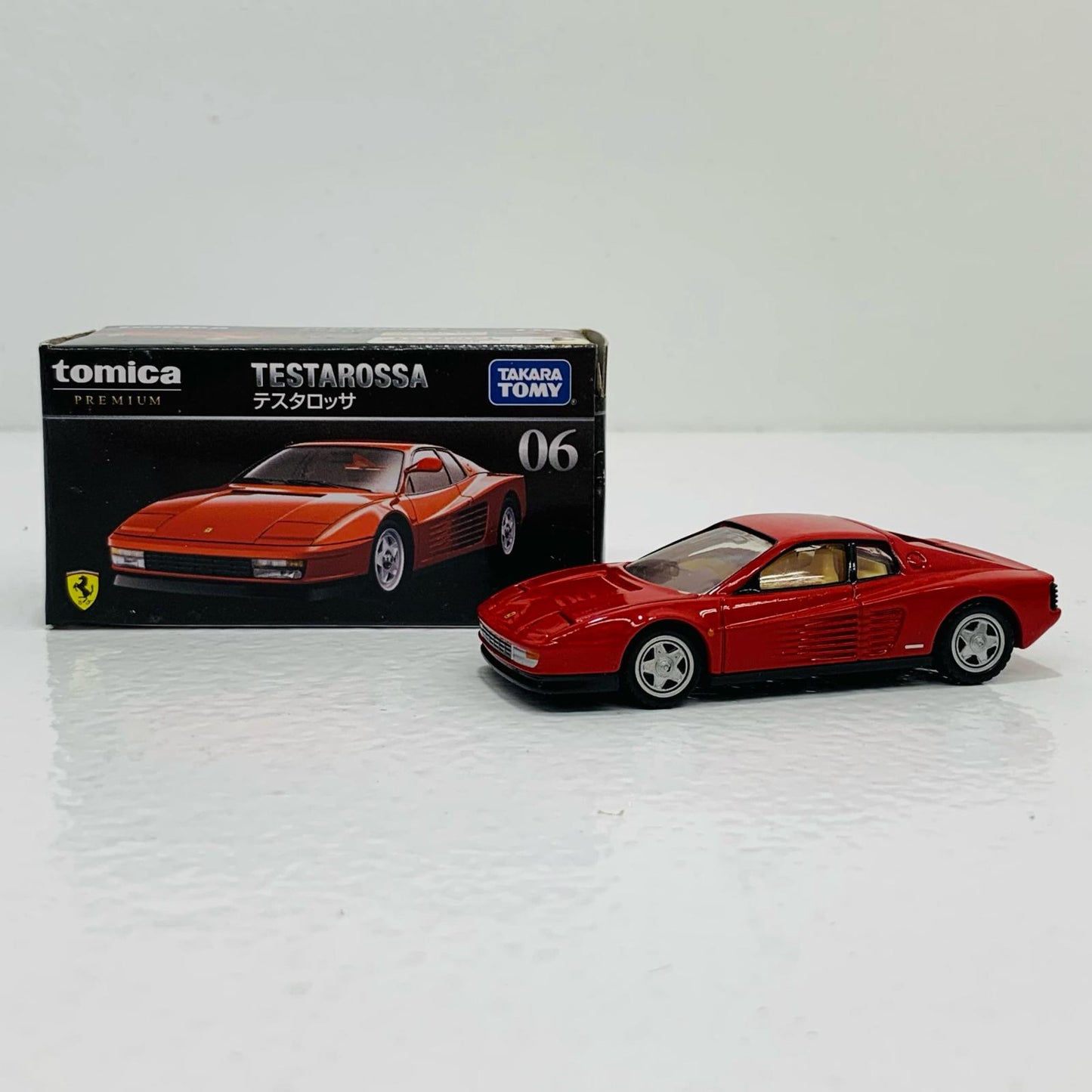 【中古】 テスタロッサ(レッド)「トミカプレミアム06」