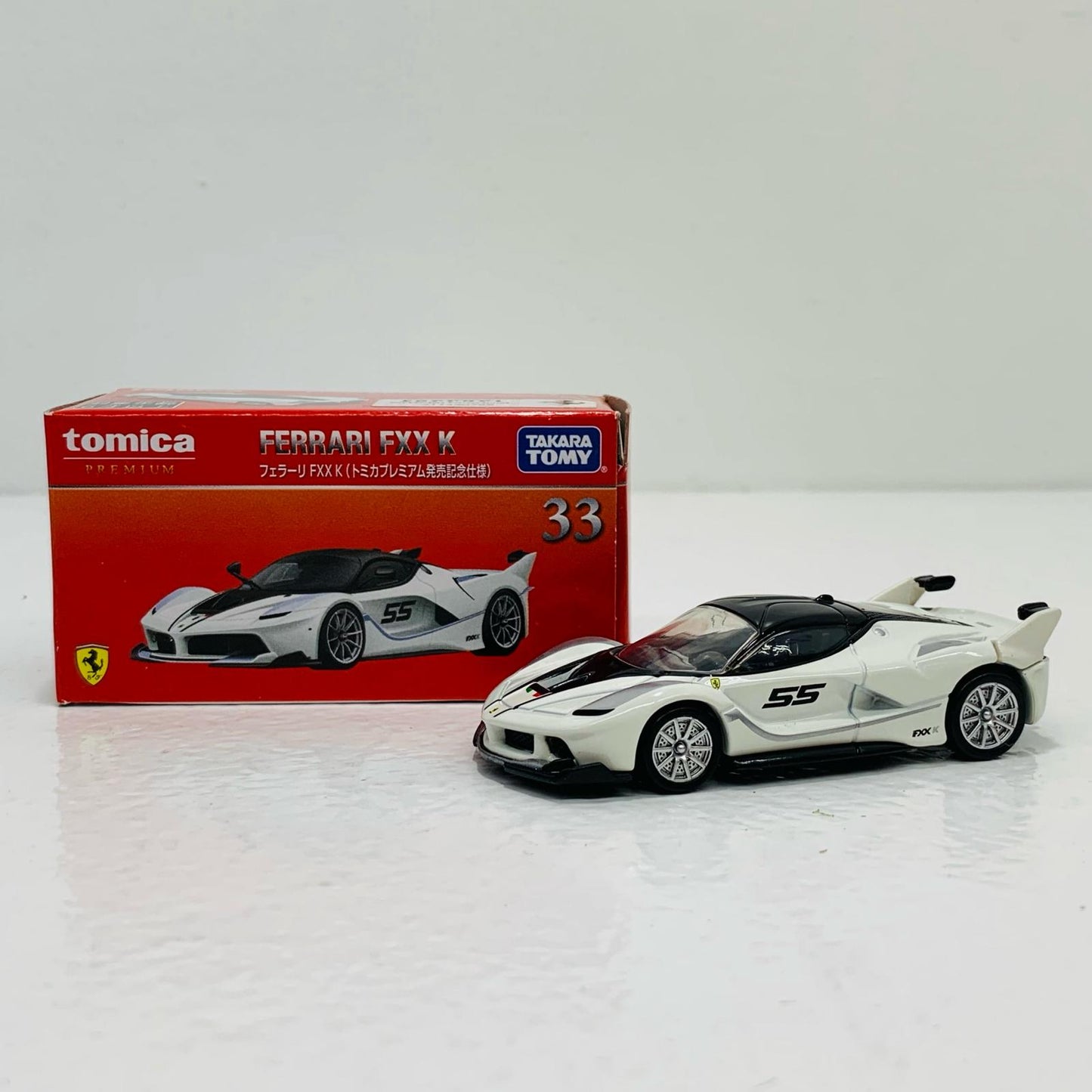 【中古】 フェラーリFXXKトミカプレミアム発売記念仕様「トミカプレミアムNo.33」