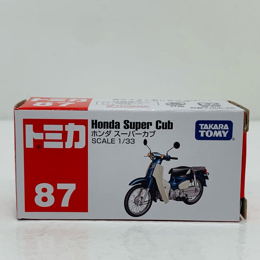 【中古】 ホンダスーパーカブ(ブルー)「トミカNo.87」