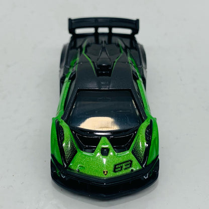 【中古】 1/70 ランボルギーニ エッセンサ SCV12(ブラック×グリーン) 「トミカプレミアム 07」