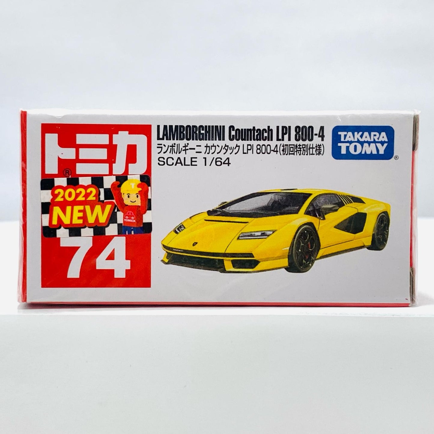 [Used] Lamborghini Countach LPI 800-4 First Special Edition "Tomica No. 74"