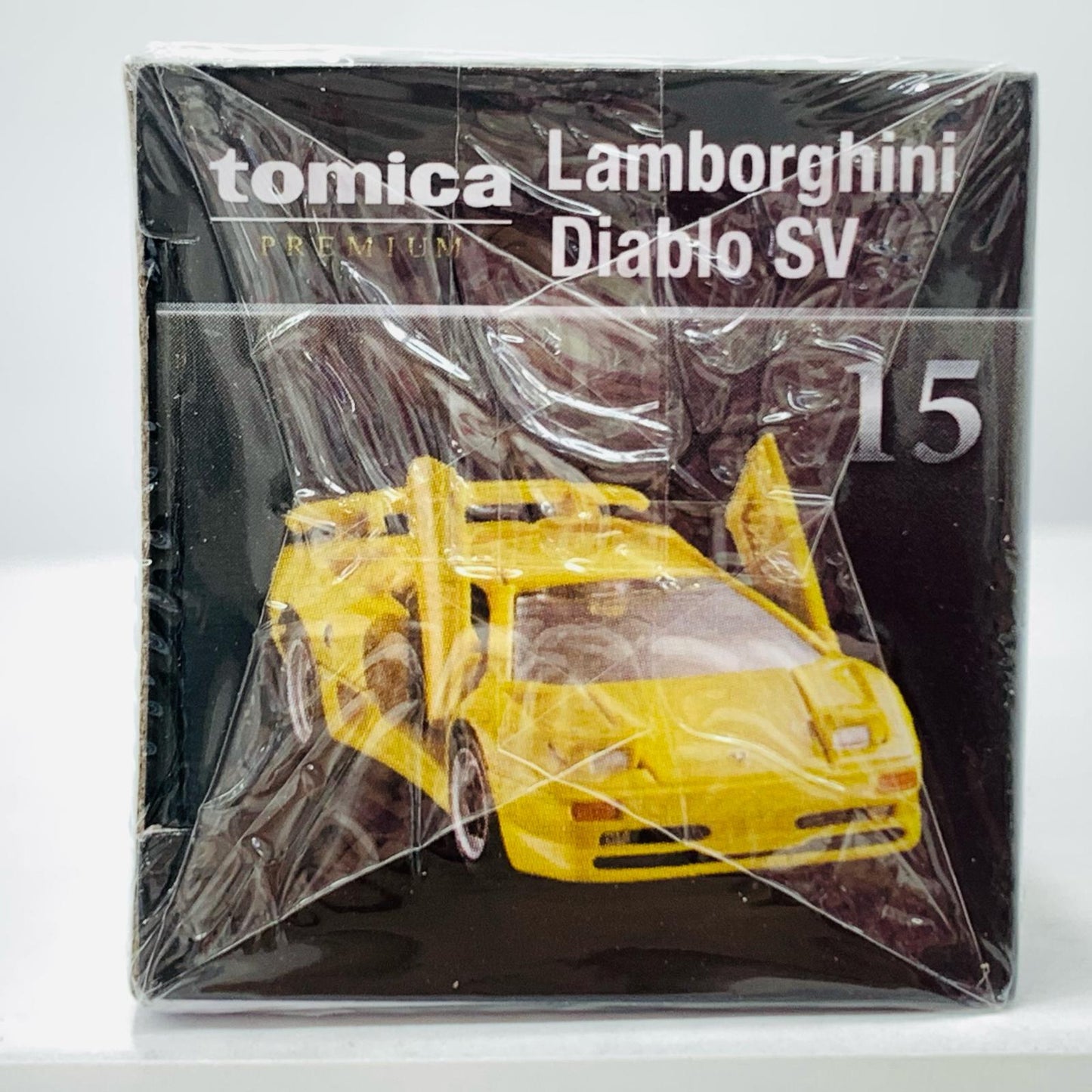 【中古】 ランボルギーニディアブロSV(イエロー)「トミカプレミアム15」