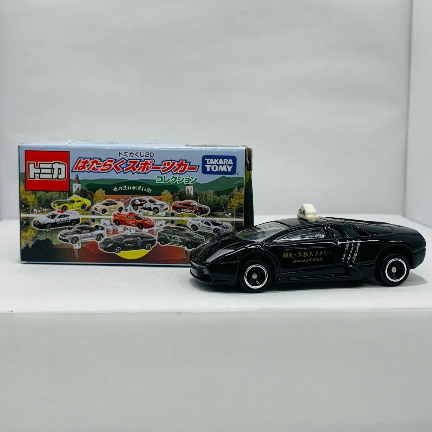 [Used] Lamborghini Murciélago Idaten Taxi "Tomica Kuji 20 Working Sports Car Collection"