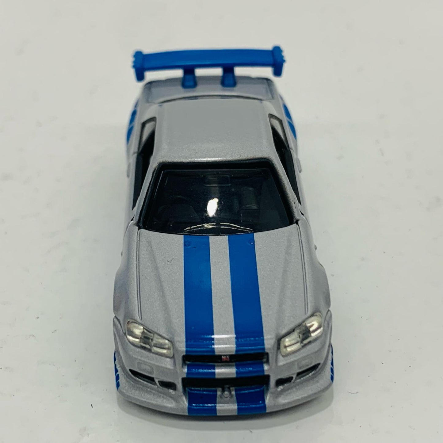 【中古】 ワイルド・スピードBNR34スカイラインGT-R(シルバー×ブルー)「ドリームトミカNo.150」