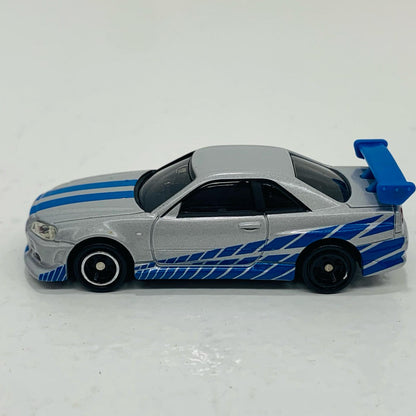 【中古】 ワイルド・スピードBNR34スカイラインGT-R(シルバー×ブルー)「ドリームトミカNo.150」