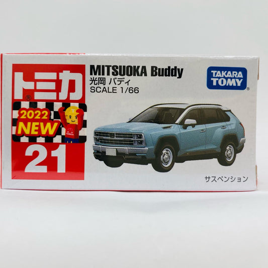 【中古】 1/66 光岡 バディ(ライトブルー×ホワイト) 「トミカ No.21」