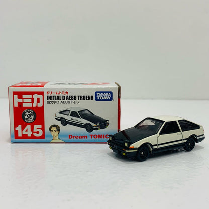 【中古】 頭文字DAE86トレノ(ホワイト×ブラック)「ドリームトミカNo.145」