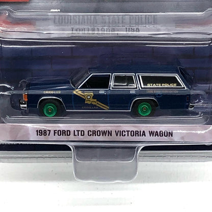 [Used] 1/64 1987 Ford LTD Crown Victoria Wagon - Louisiana State Police Crime Scene Investigation Crime Lab "Hot Pursuit Series 32" [42890]