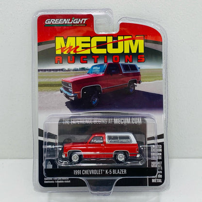 [Used] 1/64 1991 Chevrolet K5 Blazer Houston 2019 "Mecum Auctions Collector Cars Series 4" [37190]