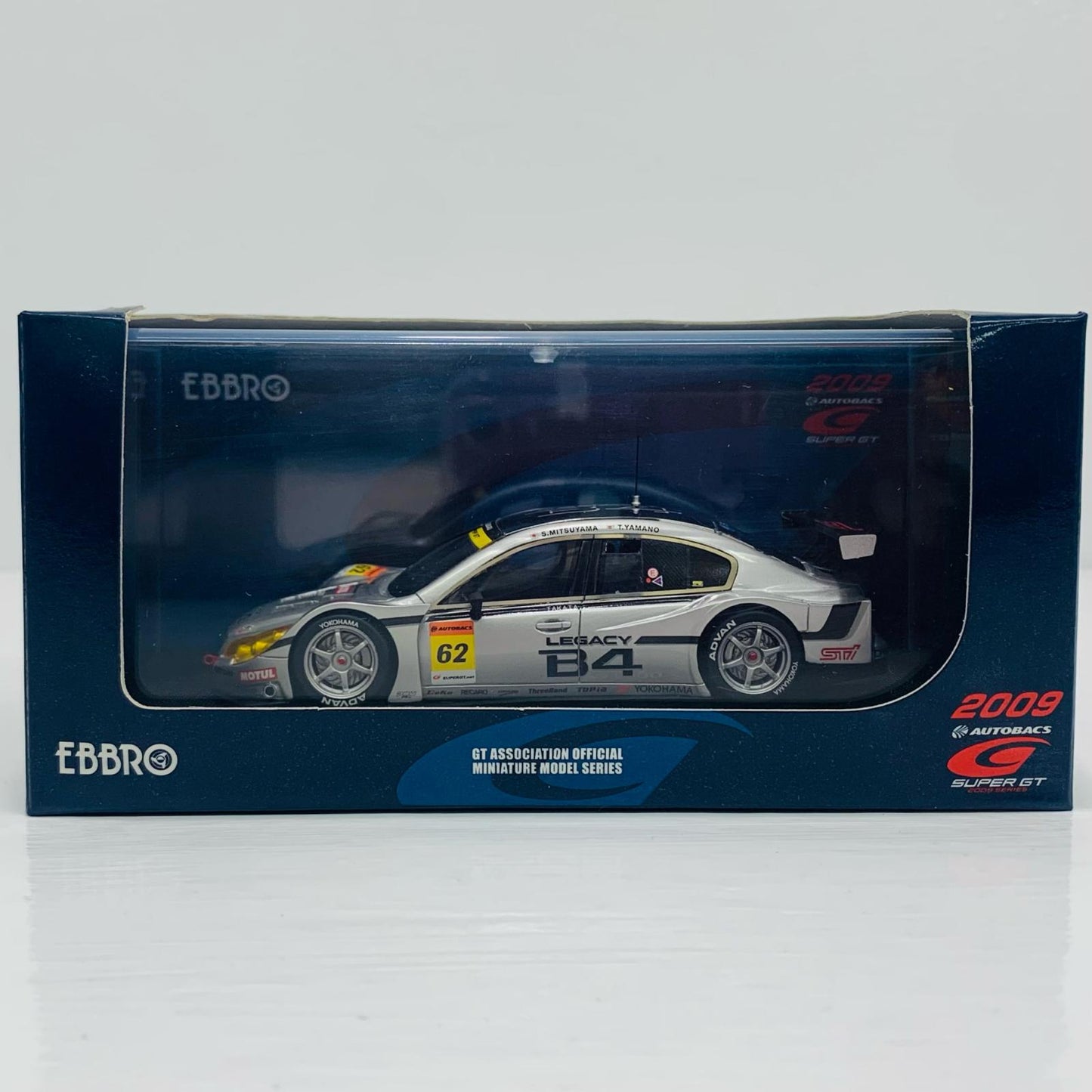 1/43R＆DSPORTLEGACYB4ADVAN#62(シルバー)「オートバックスSUPERGT3002009シリーズ」[44301]