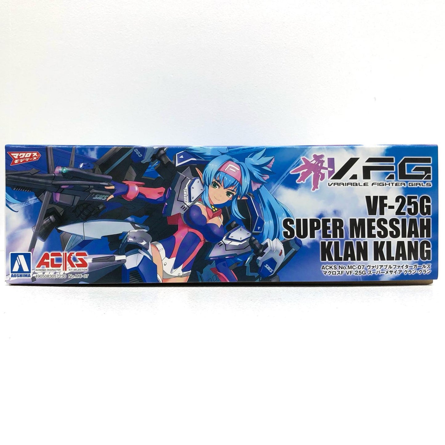 【中古】 マクロスF プラモデル スーパー メサイア クラン・クラン V.F.GVF-25G【加古川物流】