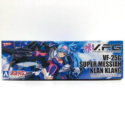 【中古】 マクロスF プラモデル スーパー メサイア クラン・クラン V.F.GVF-25G【加古川物流】