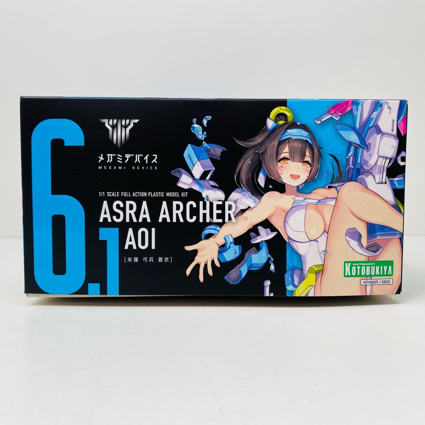 【中古】 1/1朱羅弓兵蒼衣「メガミデバイス」[KP466R]【飾磨店】