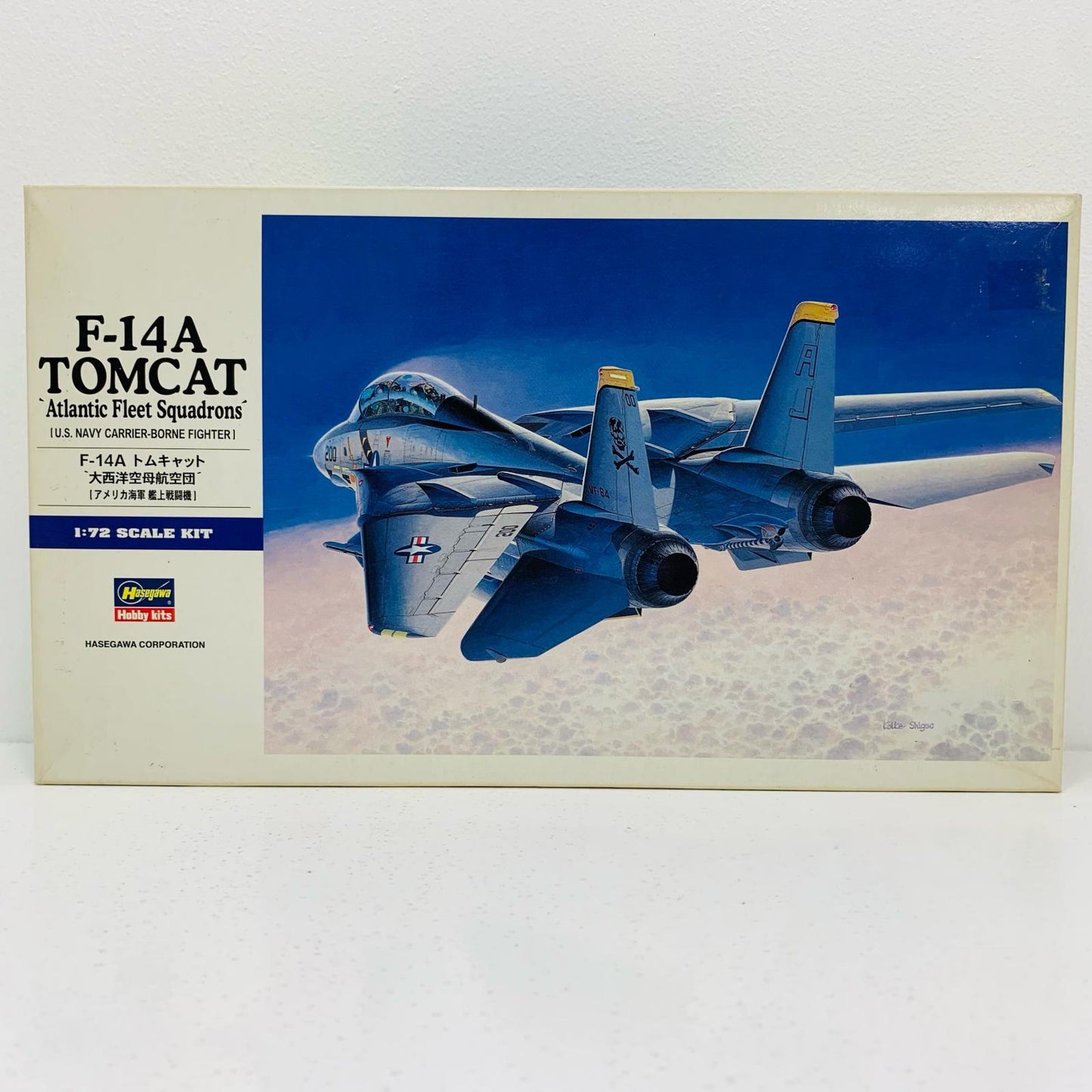 【中古】 1/72アメリカ海軍艦上戦闘機F-14Aトムキャット大西洋空母航空団[E14]