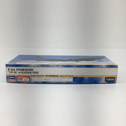 [Used] Airplane plastic model P-8A Poseidon 10th Patrol Squadron w Radar Pod 1/200 10856 [Kakogawa Logistics] 