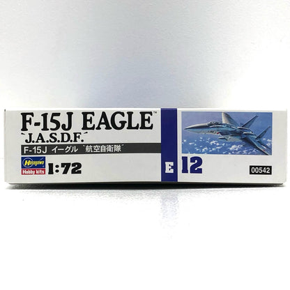 [Used] Plastic model F-15J Eagle "Japan Air Self-Defense Force" [E12] 1/72 E12 [Kakogawa Logistics] 