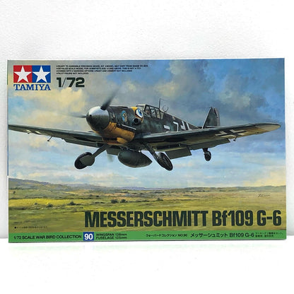 [Used] Warbird Collection No. 90 Plastic Model Messerschmitt Bf109G - 6 1/72 60790 [Kakogawa Logistics] 