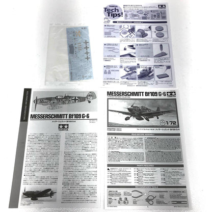 [Used] Warbird Collection No. 90 Plastic Model Messerschmitt Bf109G - 6 1/72 60790 [Kakogawa Logistics] 