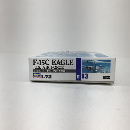 [Used] Airplane plastic model F-15C Eagle US Air Force 1/72 E13 [Kakogawa Logistics] 