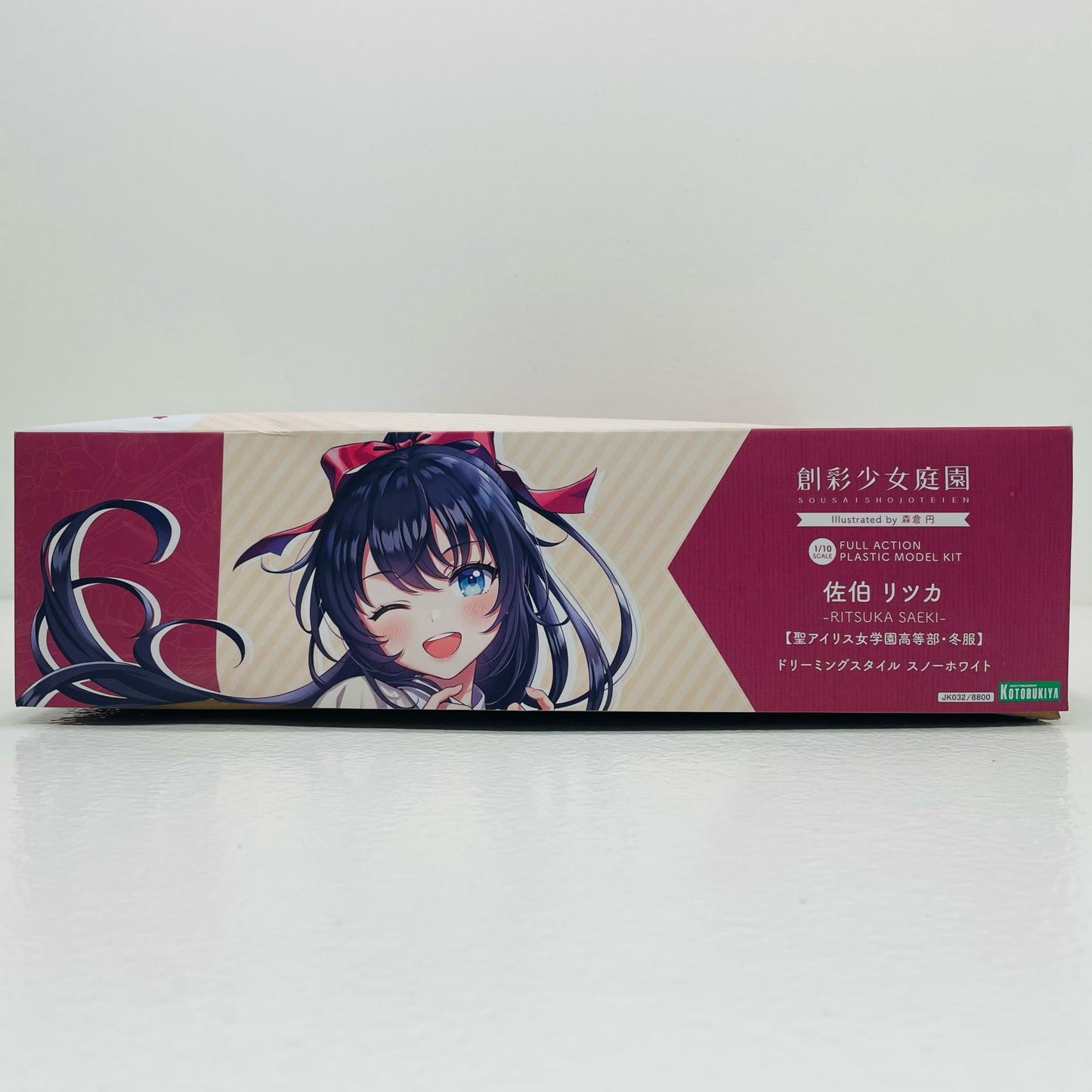 【中古】 1/10佐伯リツカ聖アイリス女学園高等部・冬服ドリーミングスタイルスノーホワイト「創彩少女庭園」コトブキヤショップ限定[JK032]