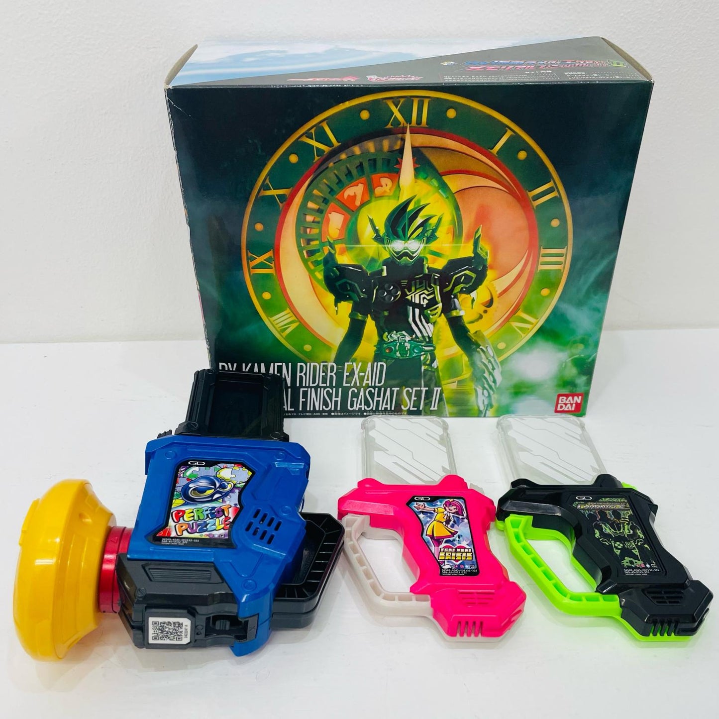 DX仮面ライダーエグゼイドメモリアルフィニッシュガシャットセットII「仮面ライダーエグゼイド」プレミアムバンダイ限定