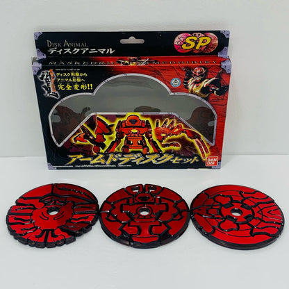 [Used] Kamen Rider Hibiki Disc Animal SP Armed Disc Set [Figure]