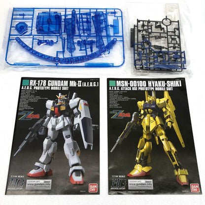 1/144HGゼータガンダム[U.C.0088]/百式/ガンダムMk-II(エゥーゴ仕様)セット[グリプス戦役スペシャルカラー]「機動戦士Zガンダム」ガンダムベース限定[5063810]