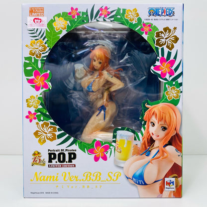 【中古】 ナミVer.BB_SP「ワンピース」1/8P.O.PLIMITEDEDITIONメガトレショップ＆オンラインショップ限定【フィギュア】