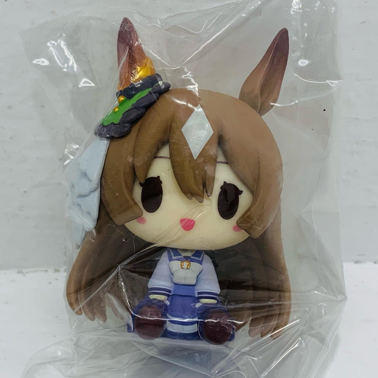 【中古】 D賞サトノダイヤモンドちょこのっこフィギュア「7弾/一番くじウマ娘プリティーダービー」【フィギュア】