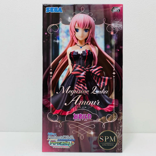 【中古】 巡音ルカ-アムール-スーパープレミアムフィギュア（再販）「初音ミクProjectDIVAArcadeFutureTone」【フィギュア】