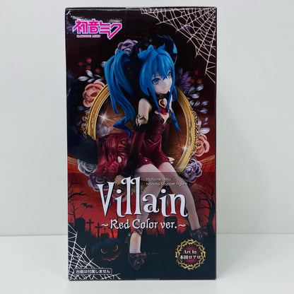【中古】 初音ミク「VOCALOID」ぬーどるストッパーフィギュア-ヴィランレッドver.-【フィギュア】