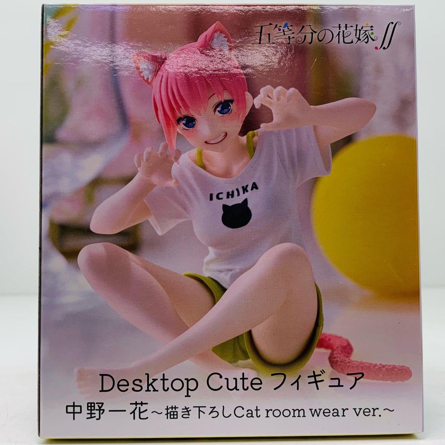 中野一花「五等分の花嫁∬」DesktopCuteフィギュア中野一花～描き下ろしCatroomwearver.～【フィギュア】