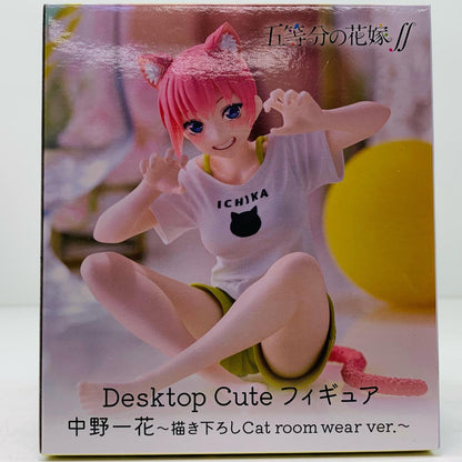 中野一花「五等分の花嫁∬」DesktopCuteフィギュア中野一花～描き下ろしCatroomwearver.～【フィギュア】