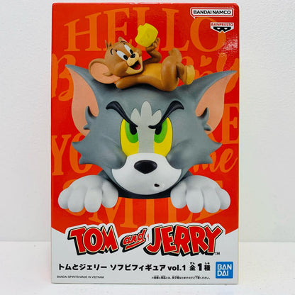 【中古】 トム＆ジェリー「トムとジェリー」ソフビフィギュアvol.1【フィギュア】