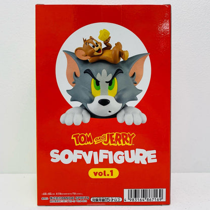 【中古】 トム＆ジェリー「トムとジェリー」ソフビフィギュアvol.1【フィギュア】