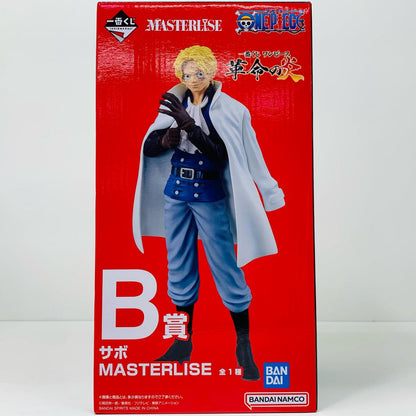 【中古】 B賞サボMASTERLISEフィギュア「革命の炎/一番くじワンピース」 ワンピース フィギュア サボ 一番くじ 革命の炎 B賞 MASTERLISE【フィギュア】【飾磨店】